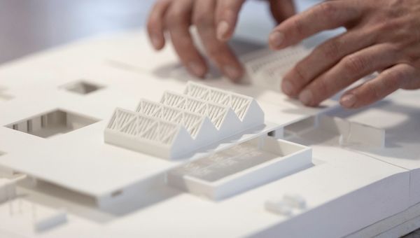 Das Waldkrematorium in Skövde - Ein Gebäude, das für Qualität und Zeitlosigkeit steht .